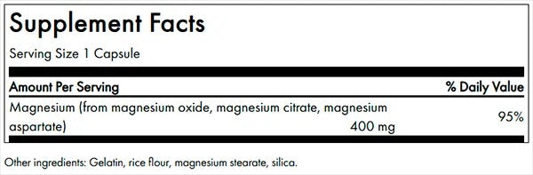 TRIPLE MAGNESIUM COMPLEX 400MG