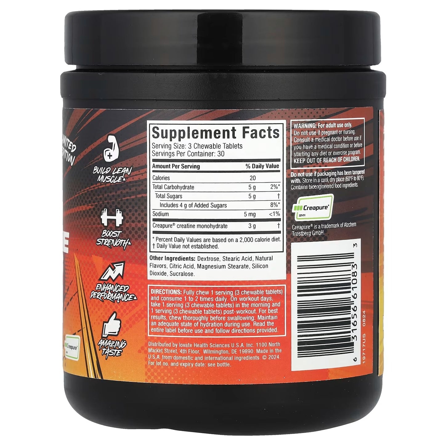CREATINA GOMITAS BOOGIEMAN – SELLO CREAPURE®