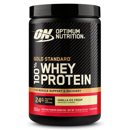 CREATINA IRON 100 SERVICIOS + WHEY GOLD STANDARD 10 SERVICIOS