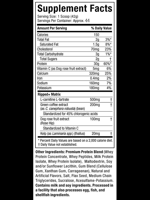 NITRO TECH RIPPED 4 LIBRAS